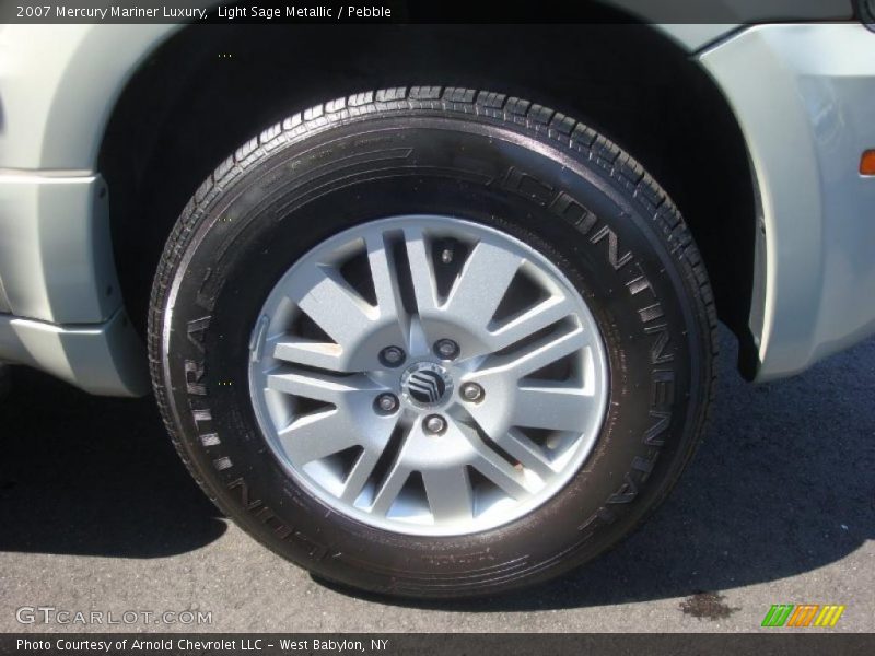 Light Sage Metallic / Pebble 2007 Mercury Mariner Luxury