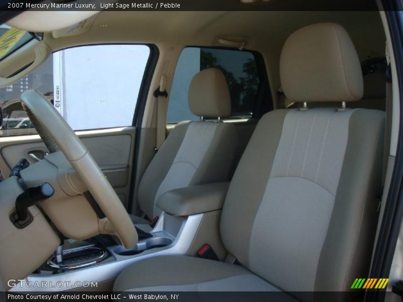 Light Sage Metallic / Pebble 2007 Mercury Mariner Luxury