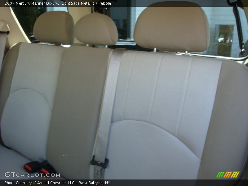 Light Sage Metallic / Pebble 2007 Mercury Mariner Luxury