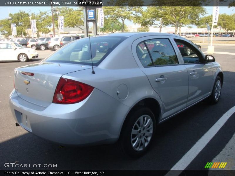 Silver Ice Metallic / Gray 2010 Chevrolet Cobalt LS Sedan