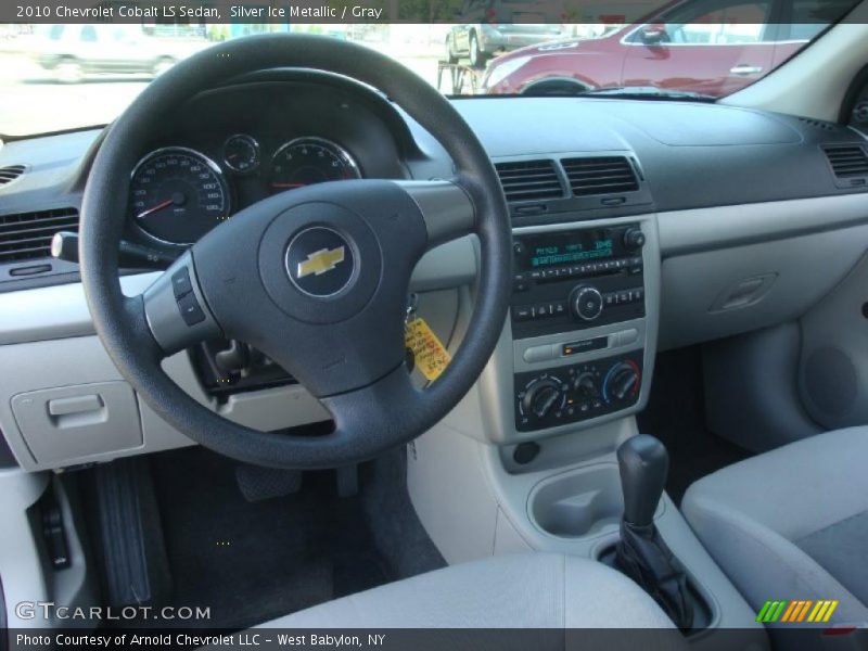 Silver Ice Metallic / Gray 2010 Chevrolet Cobalt LS Sedan