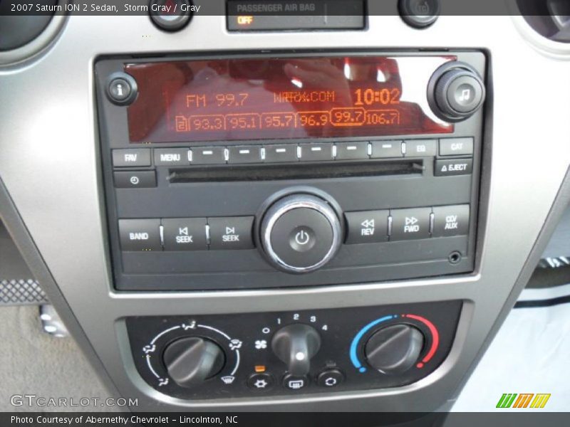 Storm Gray / Gray 2007 Saturn ION 2 Sedan