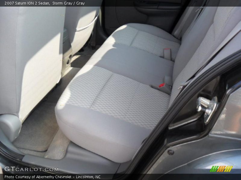 Storm Gray / Gray 2007 Saturn ION 2 Sedan