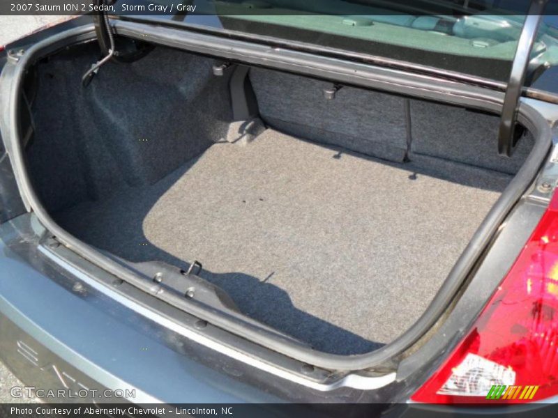 Storm Gray / Gray 2007 Saturn ION 2 Sedan