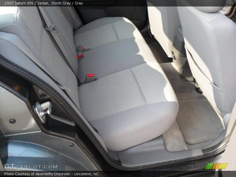 Storm Gray / Gray 2007 Saturn ION 2 Sedan