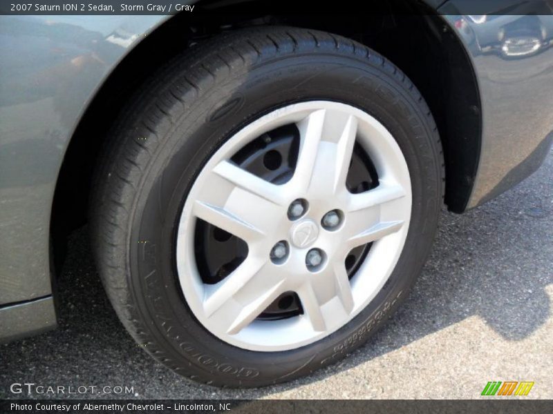 Storm Gray / Gray 2007 Saturn ION 2 Sedan