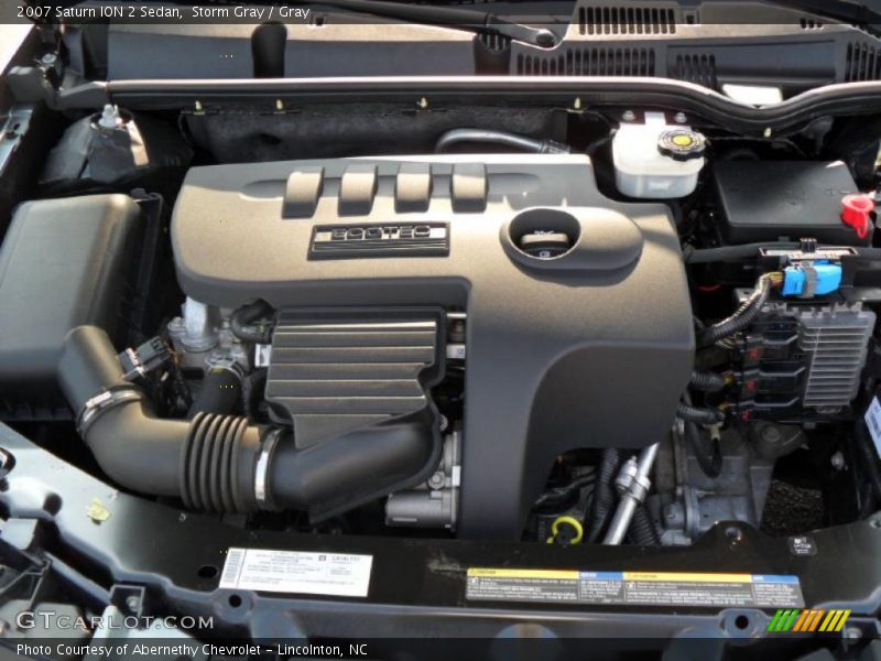 Storm Gray / Gray 2007 Saturn ION 2 Sedan