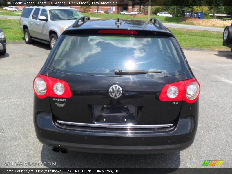 Deep Black / Latte Macchiato 2007 Volkswagen Passat 3.6 Wagon