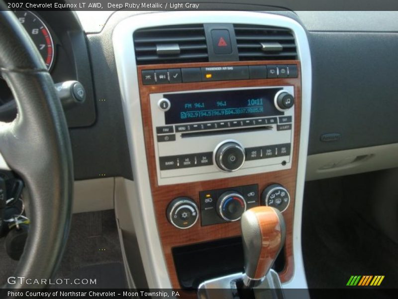 Deep Ruby Metallic / Light Gray 2007 Chevrolet Equinox LT AWD