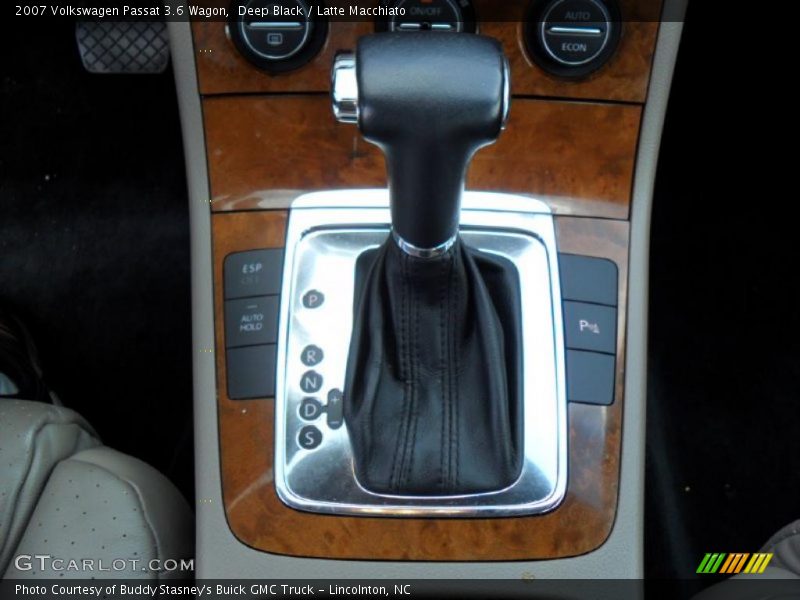 Deep Black / Latte Macchiato 2007 Volkswagen Passat 3.6 Wagon