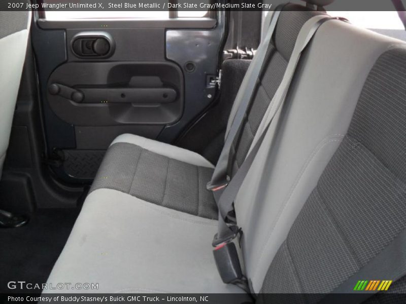 Steel Blue Metallic / Dark Slate Gray/Medium Slate Gray 2007 Jeep Wrangler Unlimited X