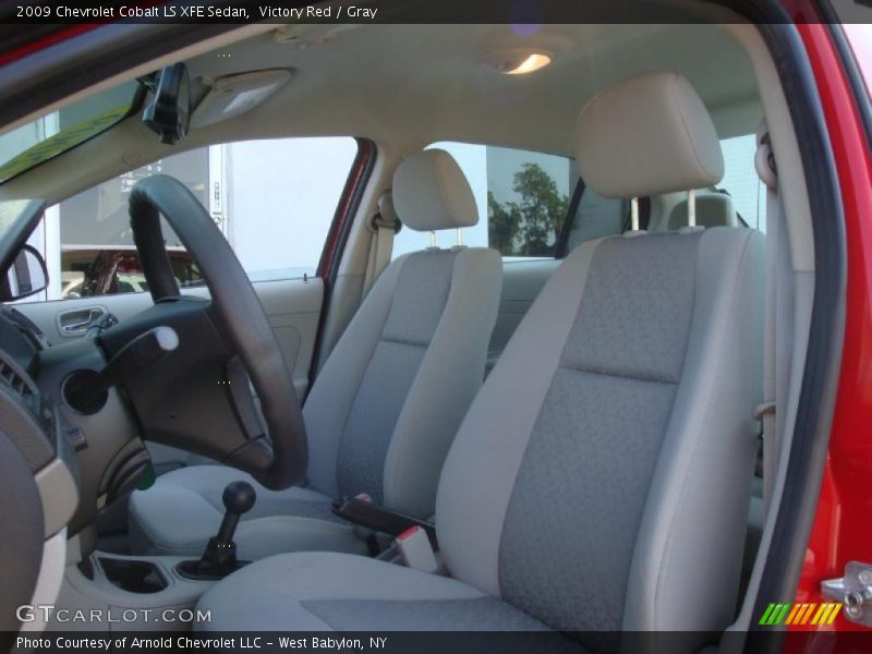 Victory Red / Gray 2009 Chevrolet Cobalt LS XFE Sedan