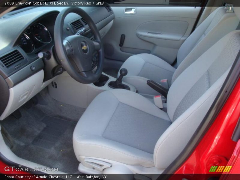 Victory Red / Gray 2009 Chevrolet Cobalt LS XFE Sedan