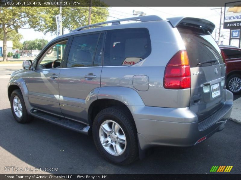 Ash Blue Mica / Ivory 2005 Lexus GX 470