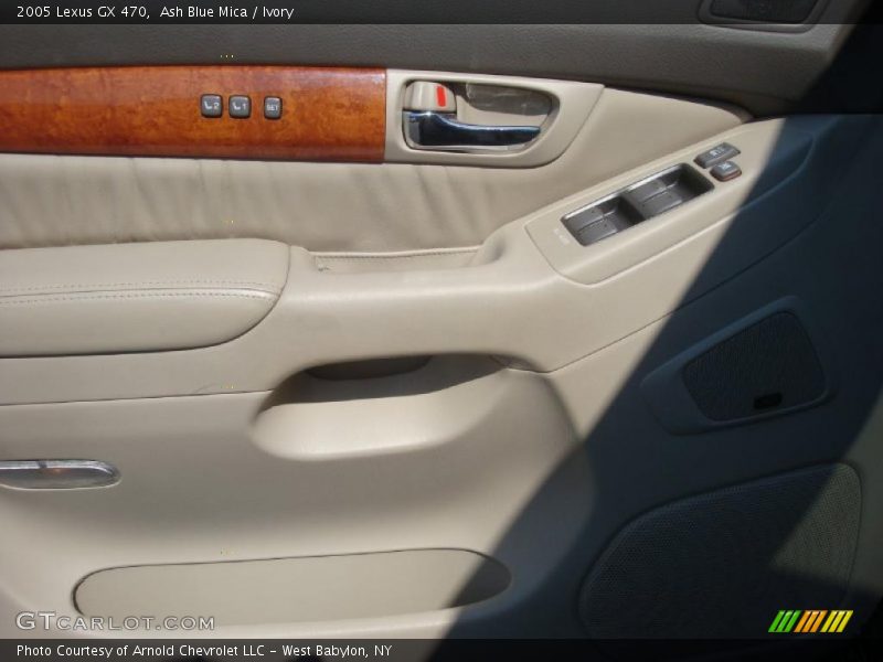 Ash Blue Mica / Ivory 2005 Lexus GX 470