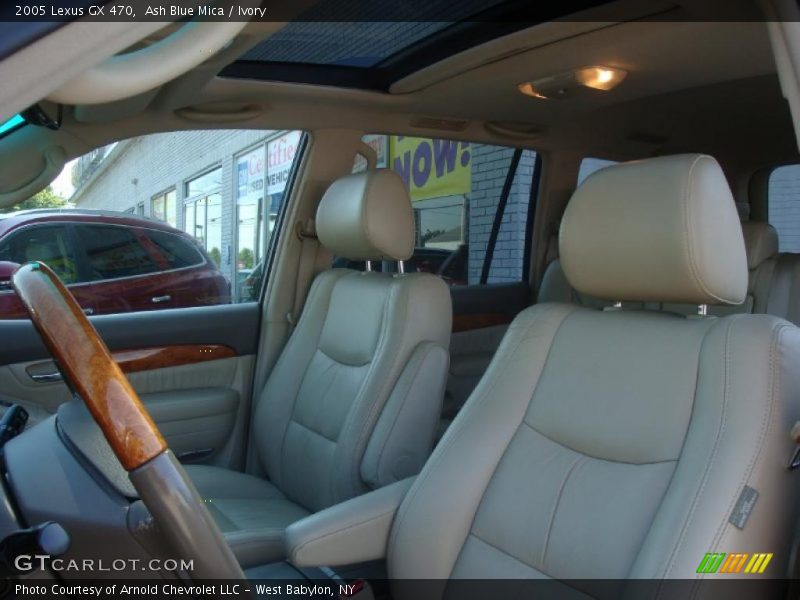 Ash Blue Mica / Ivory 2005 Lexus GX 470