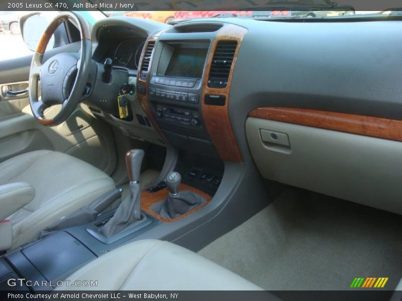 Ash Blue Mica / Ivory 2005 Lexus GX 470