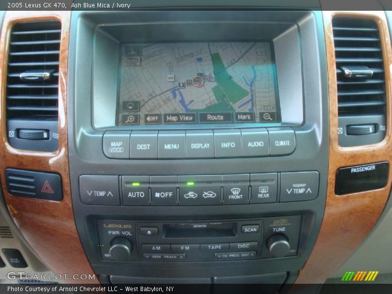 Ash Blue Mica / Ivory 2005 Lexus GX 470