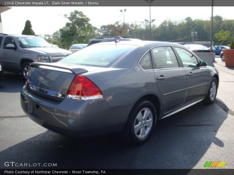 Dark Silver Metallic / Ebony 2009 Chevrolet Impala LT