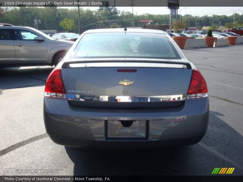 Dark Silver Metallic / Ebony 2009 Chevrolet Impala LT