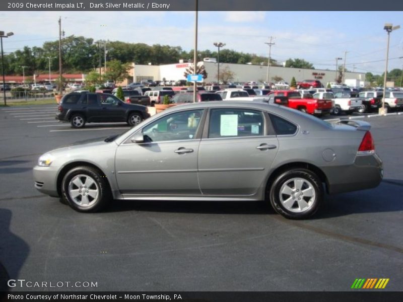 Dark Silver Metallic / Ebony 2009 Chevrolet Impala LT