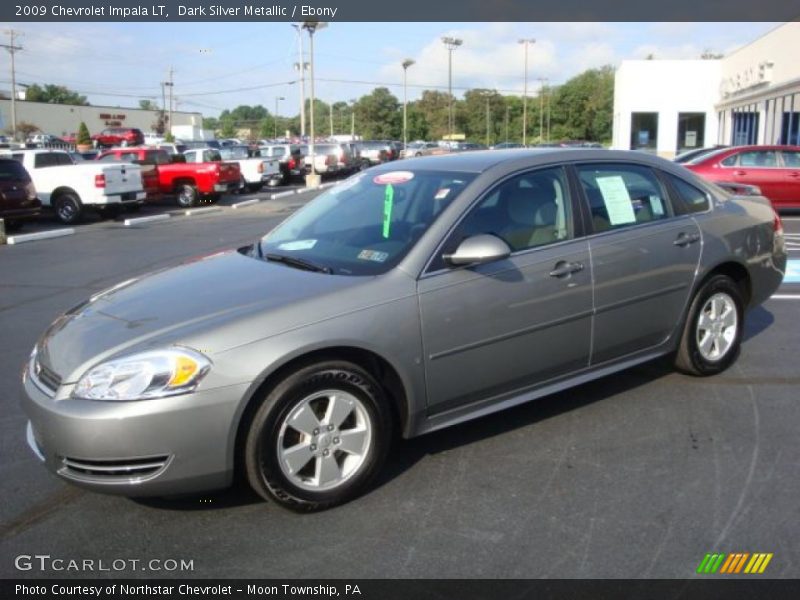 Dark Silver Metallic / Ebony 2009 Chevrolet Impala LT