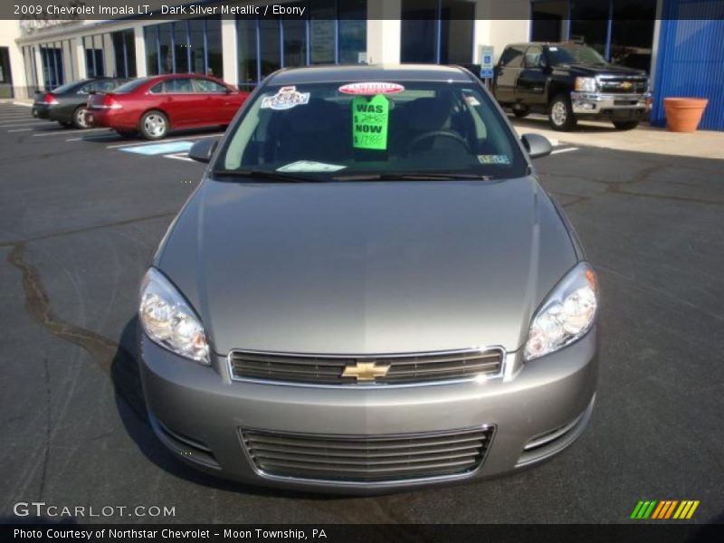 Dark Silver Metallic / Ebony 2009 Chevrolet Impala LT