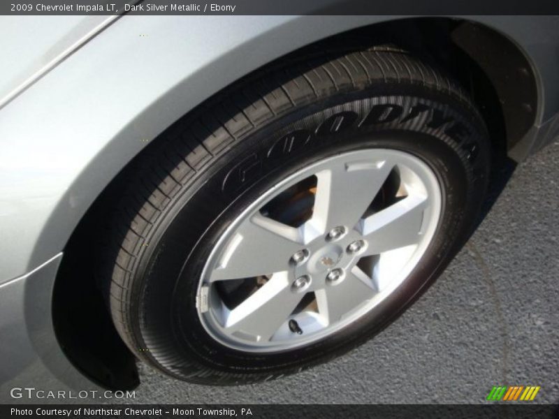 Dark Silver Metallic / Ebony 2009 Chevrolet Impala LT