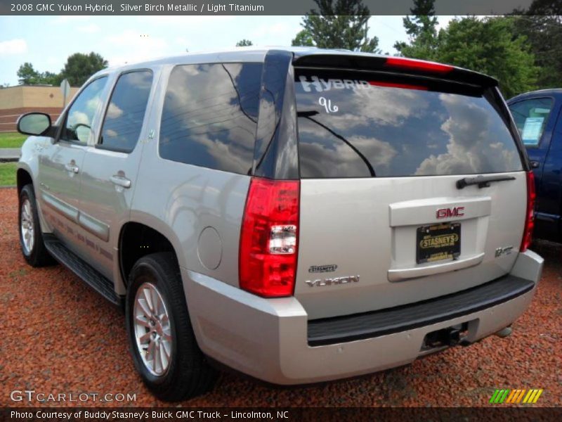 Silver Birch Metallic / Light Titanium 2008 GMC Yukon Hybrid