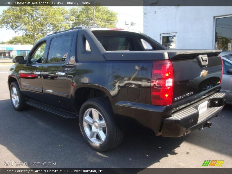 Black / Ebony 2008 Chevrolet Avalanche LTZ 4x4
