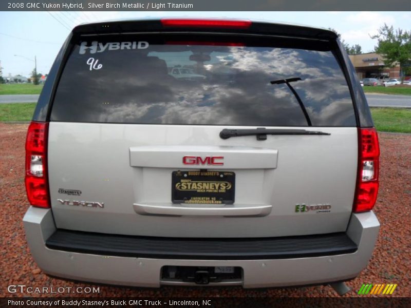 Silver Birch Metallic / Light Titanium 2008 GMC Yukon Hybrid