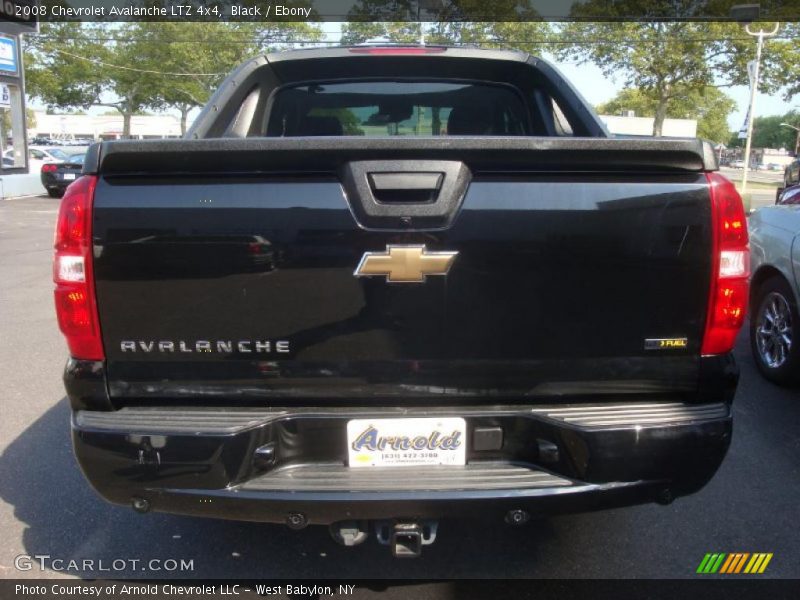Black / Ebony 2008 Chevrolet Avalanche LTZ 4x4
