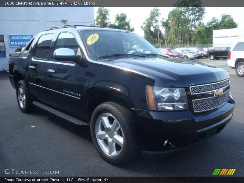 Black / Ebony 2008 Chevrolet Avalanche LTZ 4x4