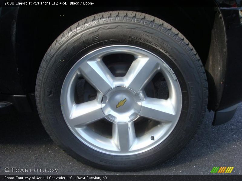 Black / Ebony 2008 Chevrolet Avalanche LTZ 4x4