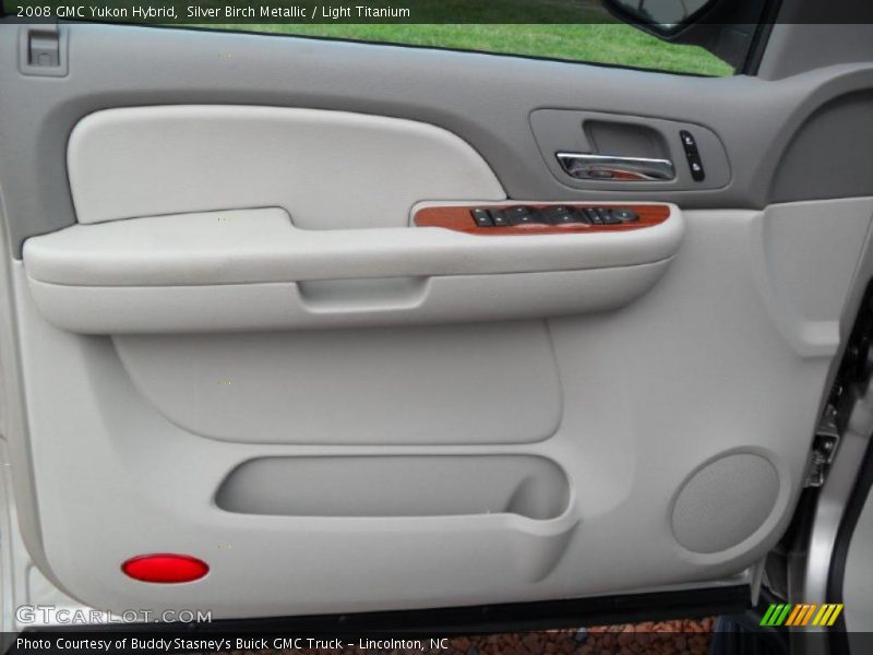 Silver Birch Metallic / Light Titanium 2008 GMC Yukon Hybrid