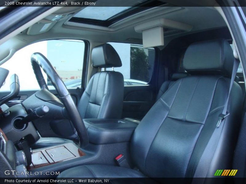 Black / Ebony 2008 Chevrolet Avalanche LTZ 4x4