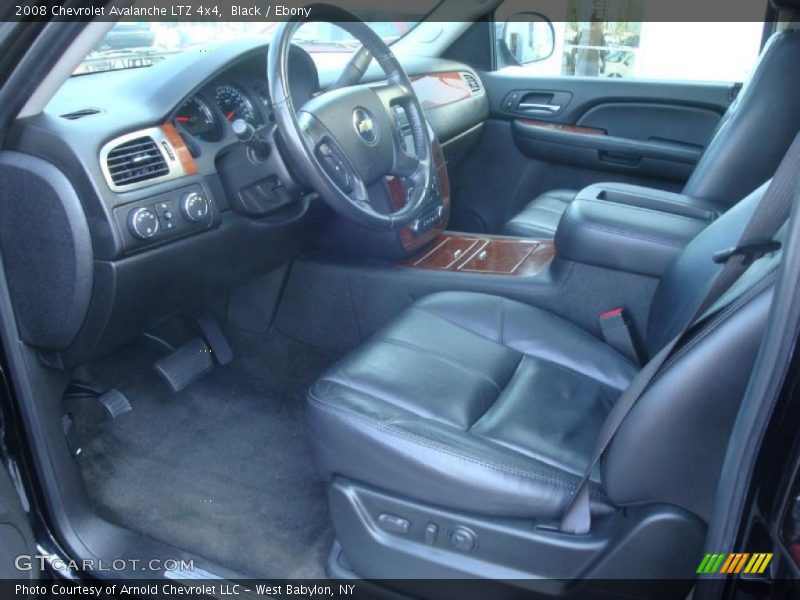 Black / Ebony 2008 Chevrolet Avalanche LTZ 4x4