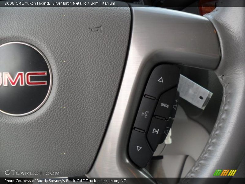 Silver Birch Metallic / Light Titanium 2008 GMC Yukon Hybrid