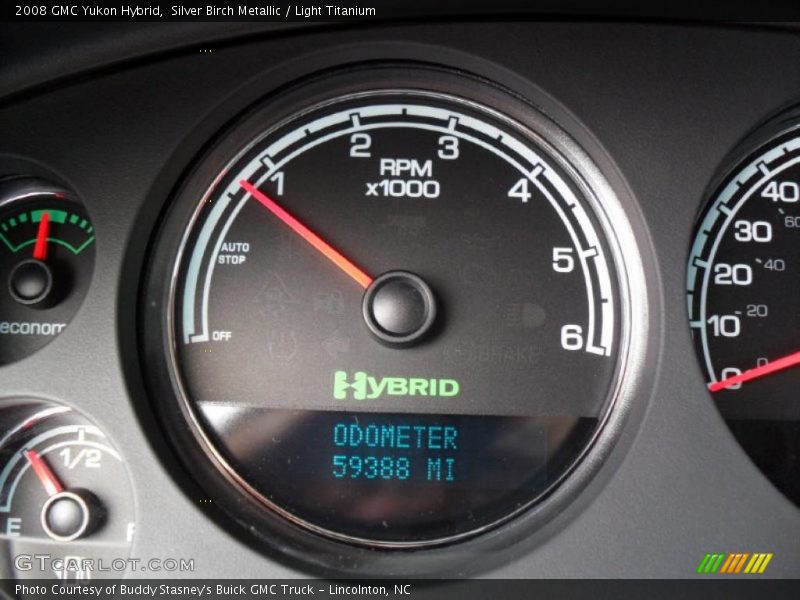 Silver Birch Metallic / Light Titanium 2008 GMC Yukon Hybrid
