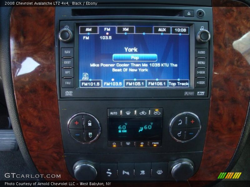 Black / Ebony 2008 Chevrolet Avalanche LTZ 4x4