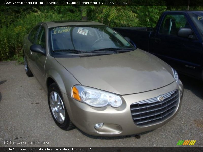 Light Almond Pearl Metallic / Dark Slate Gray 2004 Chrysler Sebring Limited Sedan