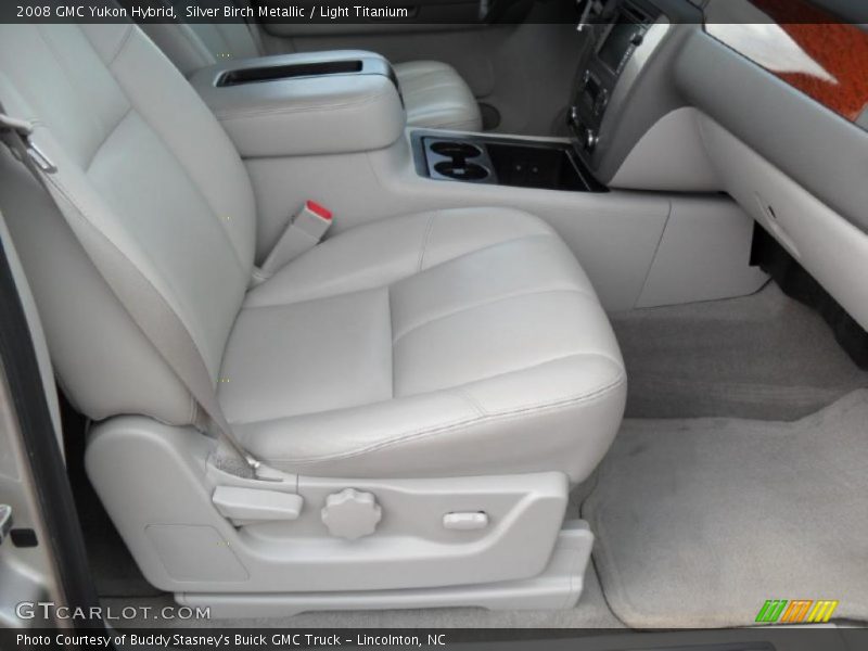 Silver Birch Metallic / Light Titanium 2008 GMC Yukon Hybrid