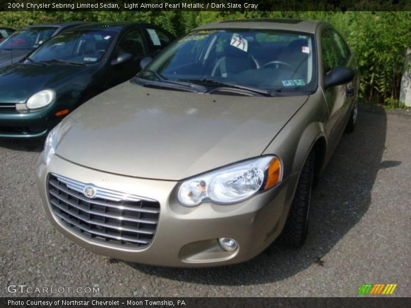 Light Almond Pearl Metallic / Dark Slate Gray 2004 Chrysler Sebring Limited Sedan