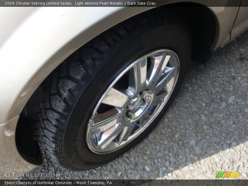 Light Almond Pearl Metallic / Dark Slate Gray 2004 Chrysler Sebring Limited Sedan