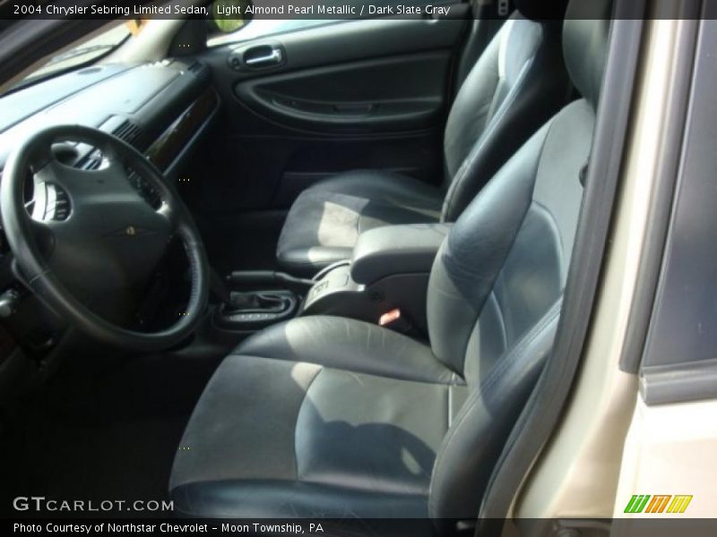 Light Almond Pearl Metallic / Dark Slate Gray 2004 Chrysler Sebring Limited Sedan