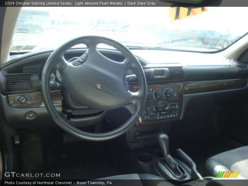 Light Almond Pearl Metallic / Dark Slate Gray 2004 Chrysler Sebring Limited Sedan