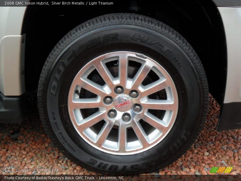 Silver Birch Metallic / Light Titanium 2008 GMC Yukon Hybrid