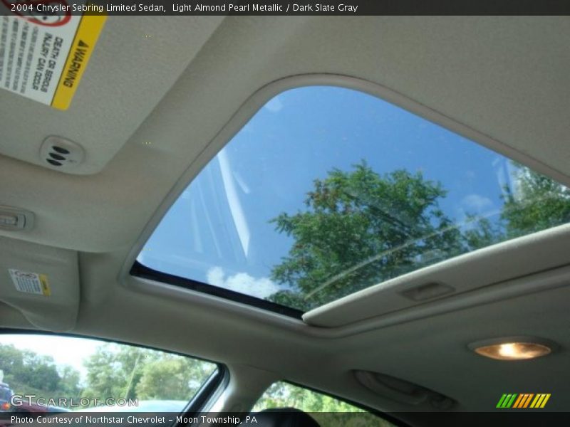 Light Almond Pearl Metallic / Dark Slate Gray 2004 Chrysler Sebring Limited Sedan