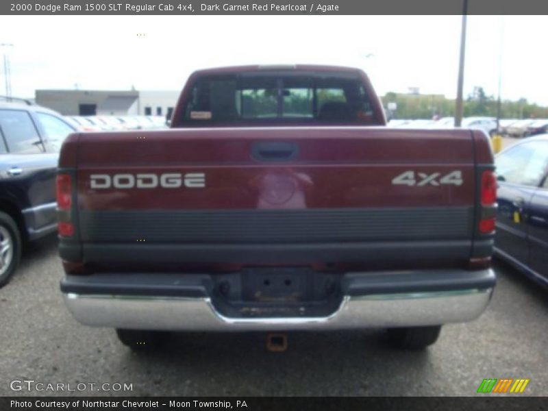 Dark Garnet Red Pearlcoat / Agate 2000 Dodge Ram 1500 SLT Regular Cab 4x4