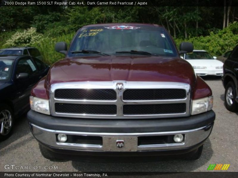 Dark Garnet Red Pearlcoat / Agate 2000 Dodge Ram 1500 SLT Regular Cab 4x4